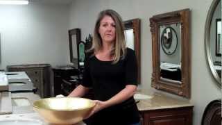 How To Care For a Glass Vessel Sink [upl. by Martica]