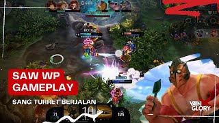 SAW WP Gameplay  Vainglory Solo Rank In 2024 [upl. by Orimlede]