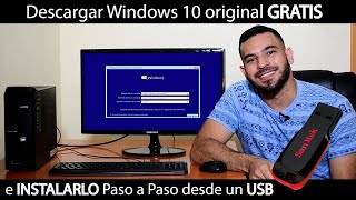 Cómo INSTALAR WINDOWS 10 desde USB  Formatear Windows 10 💻🔥 [upl. by Coulson]