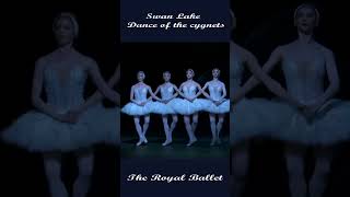 shorts The Royal Ballet  Swan Lake Dance of the cygnets balletdance balletclass tchaikovsky [upl. by Eimac824]