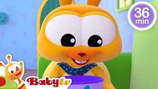 Rabbit Jacks Sneezing Song 🐰 🤧  More Children Songs  Karaoke Sing Along 🎤  BabyTV [upl. by Salina]