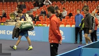 Geoffrey Blancaneaux au tournoi ATP Challenger de Cherbourg [upl. by Larrabee]