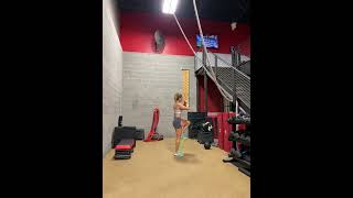 Bodyweight Squat with Psoas March to Singleleg Balance using mini band [upl. by Keheley424]