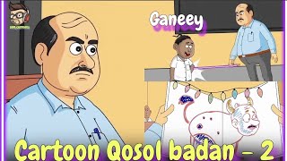 GANEEY  2 • Cartoon afsomali qosol badan 2024 ganeey oo sawir loo diray [upl. by O'Neil]