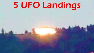 THIS IS 100 ALIEN TECH 5 amazing UFO landing cases in forests around the world uap aliens [upl. by Booker]