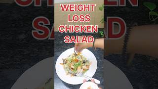 Weight Loss Dinner shorts shortsfeed chickensaladrecipe foodandtravelwithiram [upl. by Ailel930]