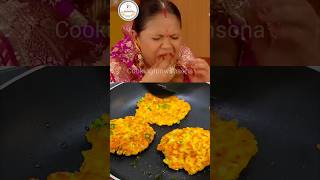 Crispy Corn Fritters 🌽🥞 shorts saathnibhanasathiya gopibahu [upl. by Namdor]