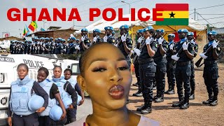 GHANA POLICE SERVICE CONTINUES TO EXPORT PEACE TO OTHER AFRICAN NATIONS [upl. by Yelkrab820]