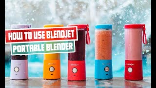 A Beginners Guide  How to Use the BlendJet Portable Blender [upl. by Ferro]