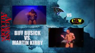 Biff Busick Oney Lorcan vs Martin Kirby CZW Championship  TCW Against All Odds 2014 [upl. by Nilyarg65]