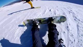 GoPro Hero 5 session  Snowboard Ovindoli  apertura stagione 2018 [upl. by Bonneau543]