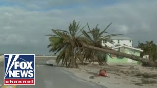 New footage reveals extent of Miltons destruction on battered coast [upl. by Ramalahs]