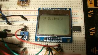 MSP430 voltmeter  nokia display [upl. by Samal]