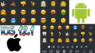 COMMENT AVOIR LES EMOJIS IPHONE IOS 12 SUR ANDROID   NO ROOT [upl. by Nilhsa]