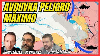 AVDIIVKA CERCA del PUNTO de NO RETORNO Rusia AVANZA dentro de la ciudad [upl. by Albertine126]