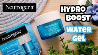 Neutrogena Hydro Boost Water Gel  Review [upl. by Refannej867]