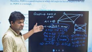 QUADRILATERALS 81 Properties of a Parallelogram class 9 202324 [upl. by Dill]