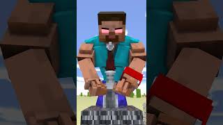 Zombie Becomes Herobrine in King Arthurs Sword Challenge ⚡⌚ Transform Watch [upl. by Herald646]