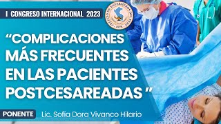 Complicaciones más frecuentes en pacientes Post Cesareadas [upl. by Volkan]