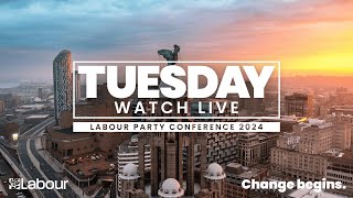 Watch LIVE Tuesday at Labour Party Conference 2024 [upl. by Estell198]