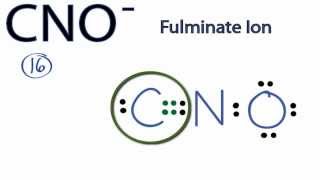 Fulminate Lewis Structure [upl. by Attenyl686]