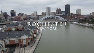 Rochester New York  4K Drone Tour [upl. by Arreic]