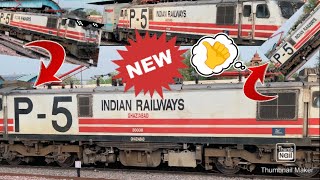 All New WAP5 from Indian Railways 😎  Delhi Cantt  shorts railway wap5 train locomotive loco [upl. by Lezlie929]