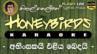 Ahinsakai Eliya Bedai Karaoke Without Voice අහිංසකයි එළිය බෙදයි කැරෝකේ [upl. by Wall]