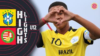 HIGHLIGHTS Brazil vs Hungary U12 Danone Nations CUP 2019 [upl. by Hannad15]