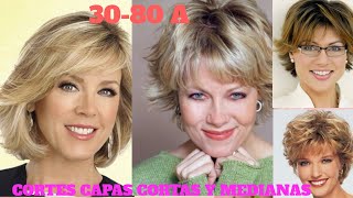 ☆CORTES DE PELO 2020 ☆En Capas CORTAS Y MeDiANaS3080Cortes de cabello mujer [upl. by Faus]