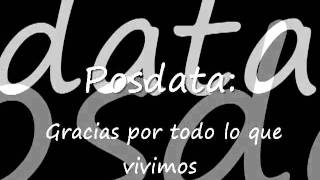 posdata Ckan letra [upl. by Doran]