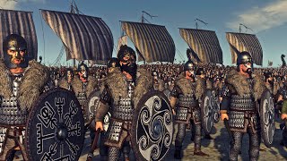 Vikings Vs Saxons Invasion of Britain 875 AD  Cinematic [upl. by Adla]