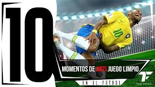 Top 10 CASOS ANTI FAIR PLAY EN EL FÚTBOL MUNDIAL  Toni Fútbol [upl. by Stoat]