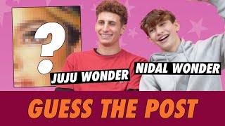 Nidal vs Juju Wonder  Guess The Post [upl. by Hayikaz27]