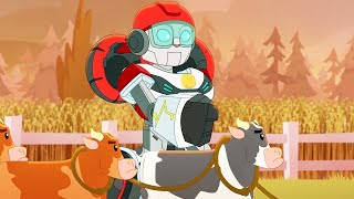 Plan B amp The Bot Who Cried Rescue  Rescue Bots Academy  Episodes 5 amp 6  Transformers Junior [upl. by Cole920]