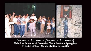 Canzone Serenata Agnunese Serenata Agnonese [upl. by Mighell545]