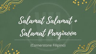 Salamat Salamat  Salamat Panginoon  Cornerstone Filipino Lyrics [upl. by Acile478]