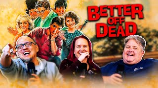 Xennials FTW  BETTER OFF DEAD 1985 MOVIE REACTION FIRST TIME WATCHING [upl. by Fugazy125]