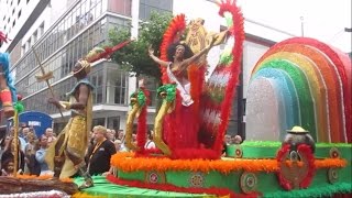 Rotterdam Summer Carnival 2016 Street Parade [upl. by Nadruoj]