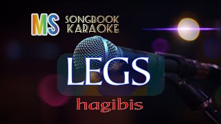 LEGS  HAGIBIS KARAOKE [upl. by Cavallaro]