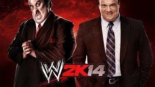 WWE 2K14 Paul Heyman vs Paul Bearer [upl. by Airrotal]