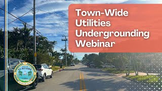 Utilities Undergrounding webinar video  held Jan 23 2024 [upl. by Ilrebmik]