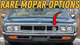 Rare Mopar Features and Options You Never Heard Of  Chrysler Plymouth amp Dodge Rare Options [upl. by Zelikow]