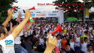 12 August Half Marathon Bangkok 2014 22rd [upl. by Ailis]