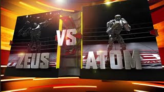 Atom VS Zeus La batalla final  Real Steel HD  🎃Mega Hollow🎃 [upl. by Lyda]