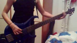 Otep  Ghost Flowers bass cover [upl. by Riancho]