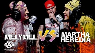 MELYMEL vs MARTHA HEREDIA  Batalla con DJ Scuff [upl. by Nele]