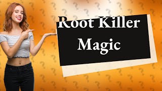 Does foaming root killer actually work [upl. by Garey]