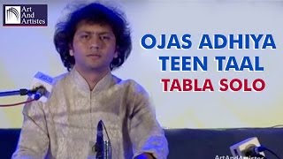 Tabla Player Ojas Adhiya Performs Teentaal  Idea Jalsa 2015  Art And Artistes [upl. by Anisamoht983]