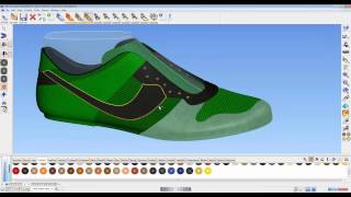 How to Use 3D Shoe Design Software  ShoeMaker 2013 [upl. by Hultgren]